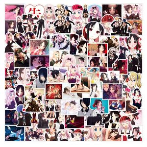 50 Pcs Japonais Anime Kaguya sama autocollant Love Is War Graffiti Enfants Jouet Planche À Roulettes voiture Moto Vélo Autocollant Stickers En Gros