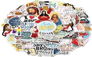 50 Stuks Jezus Christelijke God Zegen Geloof Liefde Stickers Pack Graffiti Auto Fiets Bagage Sticker Laptop Skateboard Motor Waterfles De7568800