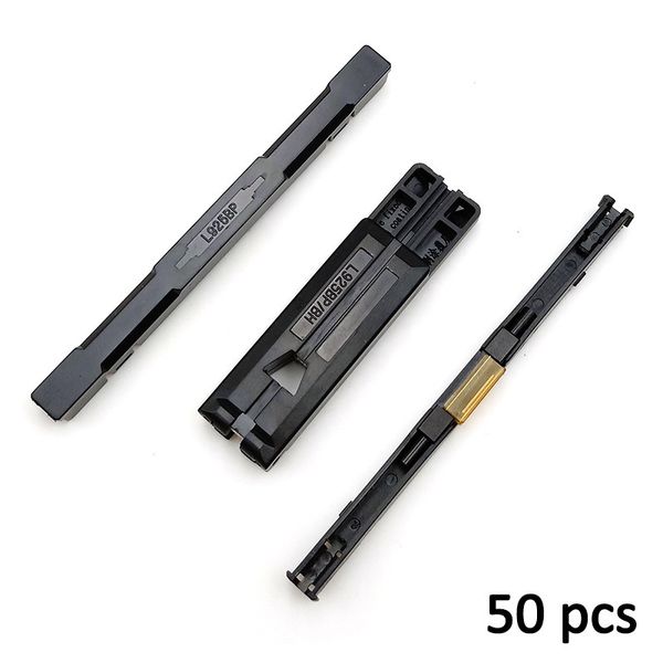 Freeshipping L925BP FTTH optique 50pcs fibre mécanique Splice fibre optique Chute câble rapide Connexion rapide Fil optique Connecteur Splicer