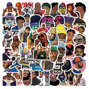 50pcs Legendary Rapper Sticker East West Coast Hip hop Graffiti Stickers Pack For Moto Car Suitcase Laptop Sticker Skateboard