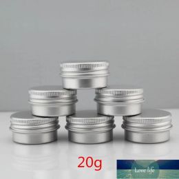 50 pcs/lot 20G pot en aluminium 20 ml métal cosmétique emballage conteneur cosmétique professionnel conteneur mode