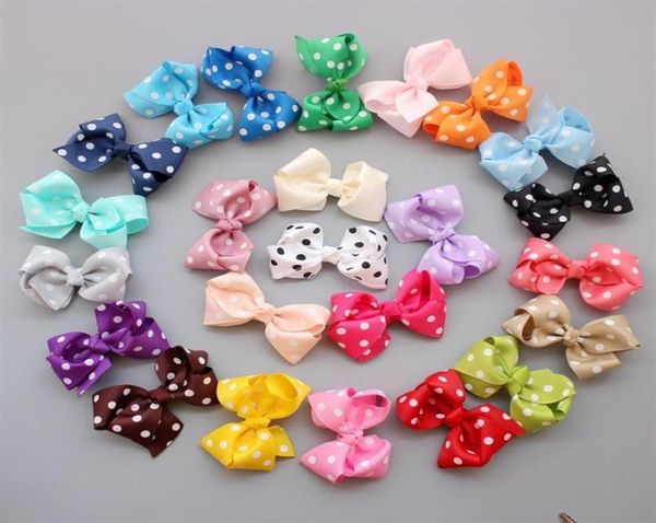 50pcs lote 3 2039039 Puntos de cinta Grosgrain Bows sin clips de bricolaje para niños Clips para niñas accesorios para niñas264a5406895