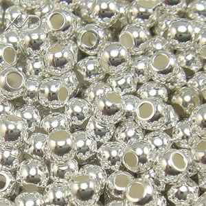 50pcs / lot 925 entretoises en argent sterling perles résultats de bijoux composants pour bricolage cadeau de mode artisanat W41 277G