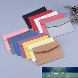 50 stks/partij A6 Briefkaart Envelop Kaart Bladwijzer Kaart Set Uitnodiging Kleur Mini Enveloppen Parel Ambachtelijke Papieren Geschenktas 1 Fabrieksprijs Expert ontwerp Kwaliteit Nieuwste Stijl