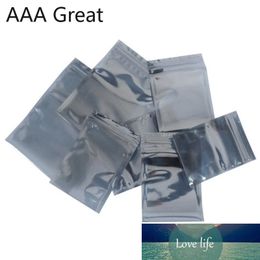 50 stks / partij Antistatische aluminium opbergtas tassen hersluitbare anti-statische buidel voor elektronische accessoires pakket tassen geschenk