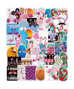 50PCS Lot Cartoon Flamingo's Dierenstickers Esthetische Leuke Briefpapiersticker Kinderen Speelgoed Voor Cadeau DIY Laptop Fiets Waterfles Deca4797569