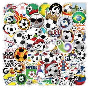 50 Pcs/lot dessin animé Football sport amoureux autocollant réfrigérateur moto Skateboard ordinateur portable bagages jouet autocollant