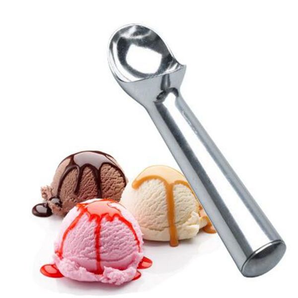 50 unids/lote, cuchara para helado, cuchara para sandía, cuchara para postre de fruta, máquina para hacer bolas de helado, herramientas de cocina al por mayor