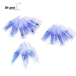 25pcs / lot naaldpatroon voor 5/7/9/12/36/42 / NANO Derma Pen MicroneDle Oplaadbare Draadloze Dr.Pen Ultima A6