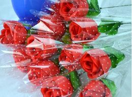 50 stks / partij rozen kunstmatige witte zijde bloem bruiloft bruids boeket huis decoratie 2.3 "