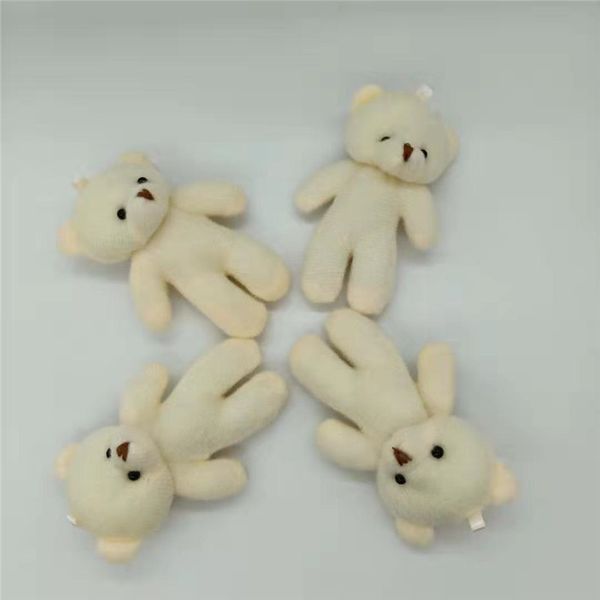 50 unids/lote Mini oso de peluche juguetes pequeño colgante lindo diamante osos muñeca juguete de peluche suave para niños niñas regalo 12CM