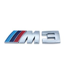 50 Stuks M3 Logo Badge Emblem Sticker Sticker voor BMW M3 318i 330i E46 Z3 Blauw Donkerblauw Rood 3865485