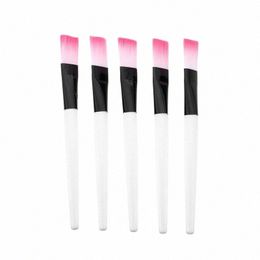 50pcs masque brosse soins de la peau du visage maquillage visage masque brosse maquillage doux cosmétiques masque facial mélange ccealer poudre brosse l0Dn #