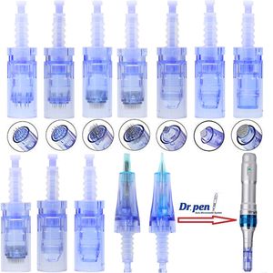 50 stks Micro Naaldcartridge Tips voor A6 Dr.Pen Auto Derma Pen Bajonet Koppeling verbinding Anti Aging Acne Spot Stretch Marks