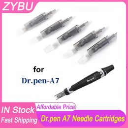 50pcs Microoneedle Ultima Dr.Pen A7 Electric Nano Needle Cartridges 9 12 24 36 42 Nano Pin à aiguille Pièces de remplacement de micro-aiguille Dermapen Heads