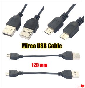 MOQ 20Pcs Mirco Cable USB Cargadores de carga Cables Cables Interfaz Samsung Cigarrillo electrónico corto portátil