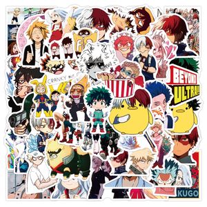 50 stks My Heroes Nagant anime Waterdichte PVC Stickers Pack Voor Koelkast Auto Koffer Laptop Notebook Cup Telefoon Bureau Fiets Skateboard Case.