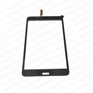 50 stks OEM touchscreen digitizer glazen lens met tape lijm voor Samsung tab 4 7.0 T230 T231 gratis DHL verzending