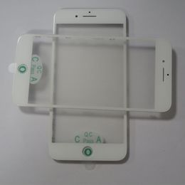 50 stks Originele Koude Pers LCD-voorste Glas + Bezel Frame + OCA Film Assembly voor iPhone 7 7Plus renoveren
