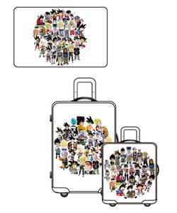 50-pcs-pack straatkledingstijl mode anime vinylsticker waterdichte stickers voor waterfles laptop planner plakboek telefoongarderobe muurkast doos organisator decal