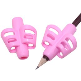 50 pcs porte-stylo écrit des crayons pour les enfants pour apprendre la pratique de la silice en gel stylo assisté des étudiants de la posture