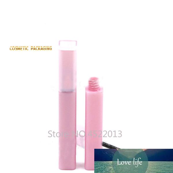 Tube de Mascara de beauté cosmétique carré rose 50pcs, récipient en plastique Portable pour crème de cils de beauté de maquillage, bouteille de Mascara vide
