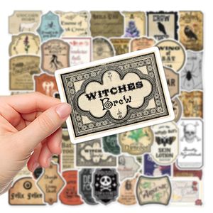 50 STKS Poster Skateboard Stickers Toverdrank Label Voor Auto Baby Helm Etui Dagboek Telefoon Laptop Planner Decoratie Boek Album Kinderen Speelgoed DIY Decals