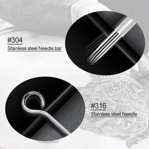 50pcs Tattoo Professional Tattoo Needles 3rl 5rl 7rl 9rl 11rl 13rl 14rl Aigneurs de machine à tatouage à doublure ronde stérile jetable