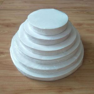 50pcs Round Paper Paper Circle Parchemin Paper Douleur BBQ four Patty Hamburger Paper Cake Ustick Baking Tool Wholesale