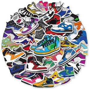 50 -stcs schoenen sneaker -stickers voor waterfles basketbalstickers graffiti -stickers voor doe -het -zelf bagage laptop skateboard motorfiets fietsstickers T01040703