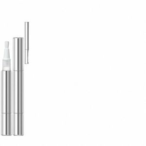 50pcs argent l vide cuticule huile stylo torsion stylos ongles huile stylo pointe yeux croissance liquide tube cosmétique brillant à lèvres Ctainer L69e #