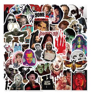50pcs Smallboard Sticker Stickers Horror Movie Collection pour voiture Baby Crayer Case Journal Téléphone Planificateur de décoration Planificateur Book Album 8475212