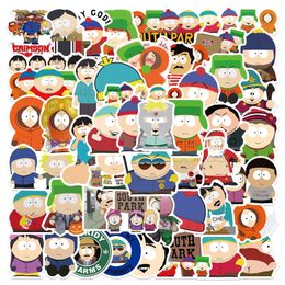 50 STKS South Park Cartoon graffiti Stickers voor DIY Bagage Laptop Skateboard Motorfiets Fiets Stickers