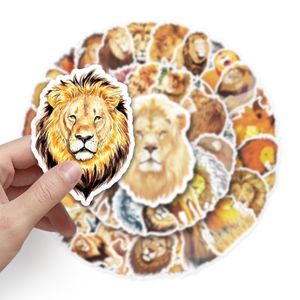 50 PCS Rue Skateboard Autocollants lion animal Pour Voiture Bébé Casque Crayon Cas Journal Téléphone Ordinateur Portable Planificateur Décor Livre Album Enfants Jouets Guitare DIY Stickers