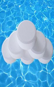 50 pièces accessoires de piscine stérilisateur d'eau désinfection instantanée comprimés de chlore pour piscines nettoyant de toilette multifonction Sdsz9085275