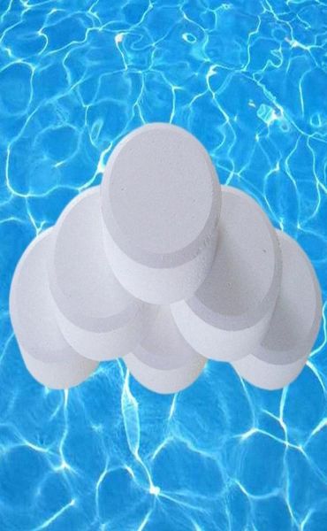 50pcs accessoires de piscine d'eau stérilisateur instantanément comprimés de chlore de désinfection pour les piscines Nettoyer de toilettes multifonction SDSZ8976688