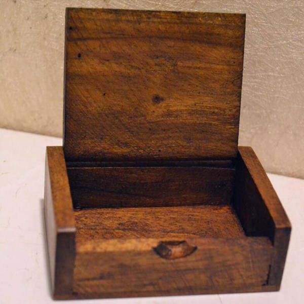 50 Uds. Caja de palillos de dientes soporte de madera para palillos Mini caja cocina comedor mesa de Bar decoración artesanal regalo hecho a mano