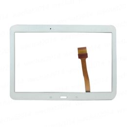 50 stks Touchscreen Digitizer Glaslens Met Tape Voor Samsung Galaxy Tab 4 10.1 T530 T531 Gratis DHL