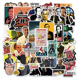 50 -stcs tv -serie Betere Call Saul -stickers Bob Odenkirk Graffiti Kids Toy Skateboard Car Motorcycle Bicycle Sticker Decals Groothandel
