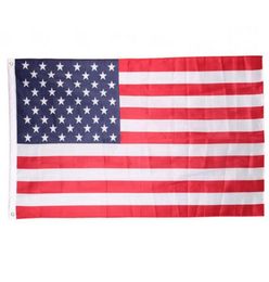 50pcs Flags de EE. UU. Flagal American USA Garden Office Banner Flags 3x5 Ft Bannner Calidad Estrellas Polyester Flagal Sturdy Flag 15090 cm 6633810