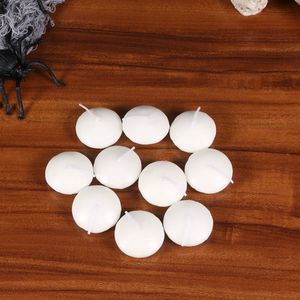 50pcs fournitures de mariage mini bougies flottantes décoration de fête romantique pour événement nouvel an noël Y200531