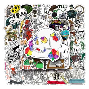 50 stks Groothandel Street Skull Stickers Waterdichte sticker voor bagage laptop gitaar skateboard notebook waterfles telefoonhoesje auto stickers