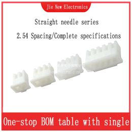 50pcs xh2.54 Connecteur Drifs Boîtier d'en-tête 2,54 mm Shell en plastique XH-2P / 3P / 4P / 5P / 6P / 7P / 8P / 9P / 10P