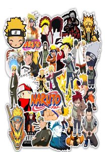 50PCSlot Anime Naruto Stickers Vinyl Waterdichte sticker voor laptopauto's Motorfiets Skateboard Bagage Trendy Decals Sticker4418319