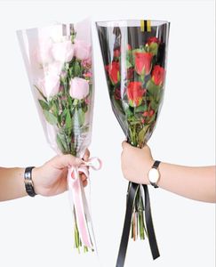 50PCSlot Giftwrap Wikkelpapier voor bloemen Rose bloemist Pakjes