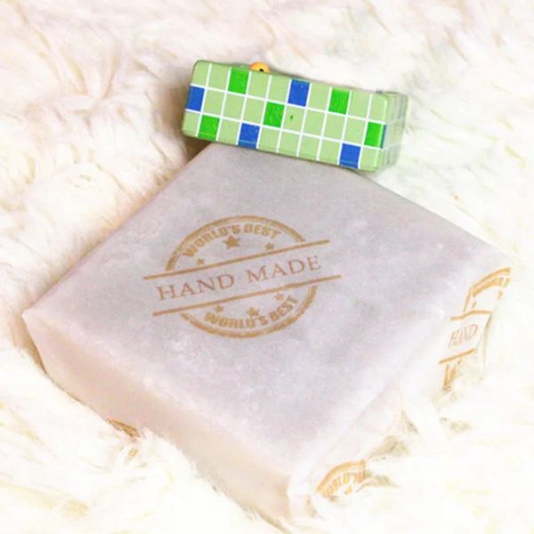 Papier d'emballage de savon à motif fait à la main, 50 pièces, papier d'emballage de cire translucide, emballage cadeau 240223