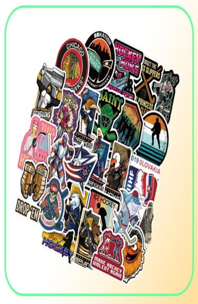 50pcslot Super Cool Field Hockey Sticker Imperpaner pour la valise de bagages PC PC Phone Phone Motorcycle Styling Stickers2844547