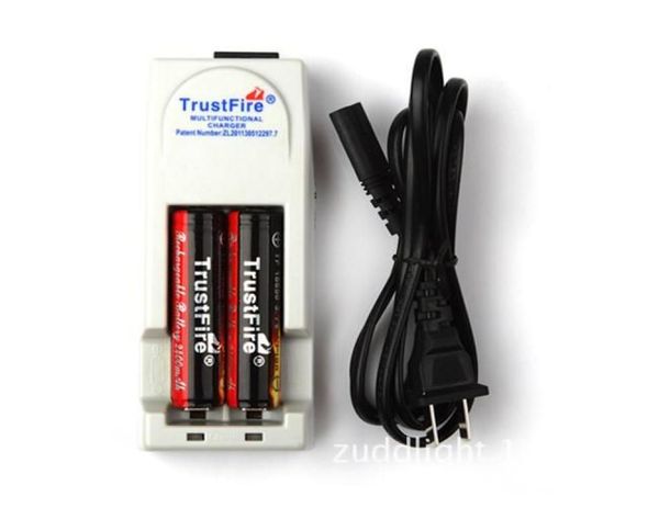 50pcslot Trust Fire Battery Chargeur Mod Chargeur pour 18650 18500 18350 17670 1450010440 Battery5004921