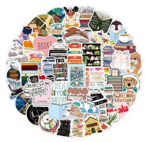 Paquete de 50 unidades de pegatinas de vinilo inspiradoras para lectura de libros, pegatinas impermeables para botella, portátil, coche, planificador, diario, álbum de recortes, teléfono 1129290