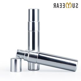 50 pièces/lot 5 ML Mini bouteille de parfum atomiseur UV placage argent verre vaporisateur bouteilles rechargeables Rxdxv